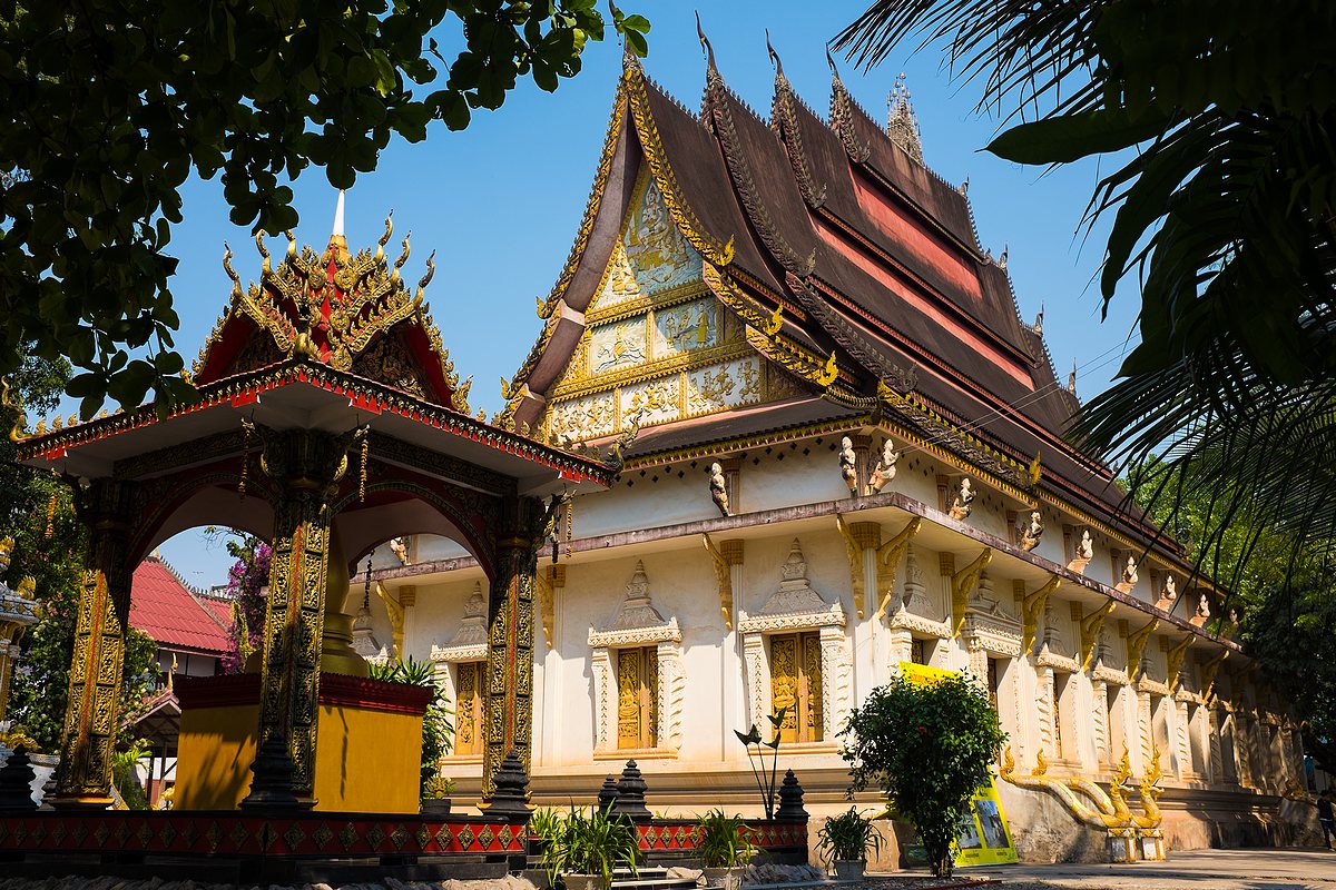 Vientiane, Wat Hai Sok (Laos 2015)